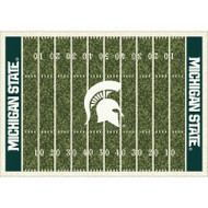 Michigan State Spartans Home Field Rug