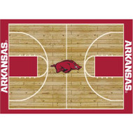 Arkansas Razorbacks Courtside Rug 