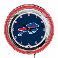 Buffalo Bills 14 inch Neon Clock