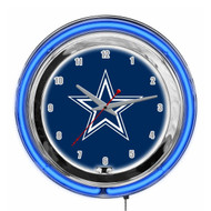 Dallas Cowboys 14 inch Neon Clock