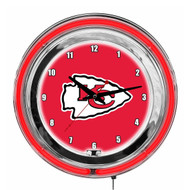  Kansas City Chiefs 14 inch Neon Clock