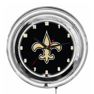 New Orleans Saints  14 inch Neon Clock