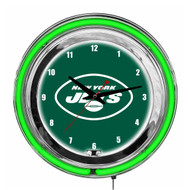   New York Jets  14 inch Neon Clock