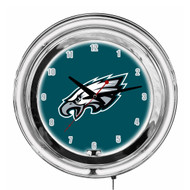 Philadelphia Eagles  14 inch Neon Clock