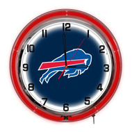 Buffalo Bills 18 inch Neon Clock