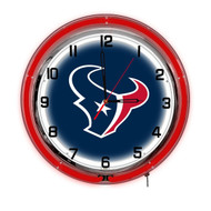 Houston Texans 18 inch Neon Clock