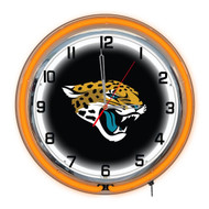 Jacksonville Jaguars 18 inch Neon Clock