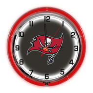 Tampa Bay Buccaneers   18 inch Neon Clock