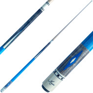 Meucci Economy Cure 7 Pool Cue - Blue