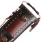 Instroke Leather Cowboy Black & Brown Pool Cue Case - 3x5