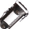 Instroke Leather Cowboy Black & White Pool Cue Case - 2x3 Instroke Leather Cowboy Black & White Pool Cue Case - 2x3