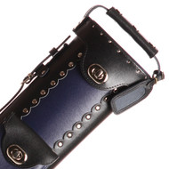 Instroke GEO Series Pool Cue Case - Blue 3x5