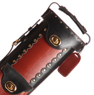 Instroke GEO Series Pool Cue Case - Burgundy 2x3