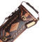 Instroke 3x7 Saddle Brown Hand Painted D04 Pool Cue Case 