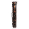 Instroke Saddle Black Hand Painted D04 Pool Cue Case - 2x4 