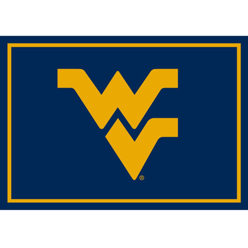 West Virginia Mountaineers 3' x 4' Spirit Rug
