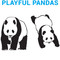 Monster Break 48" Kids' Pool Cue - Playful Pandas