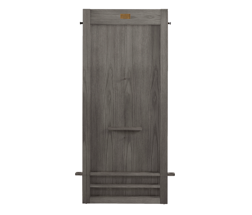 Alta Wall-Mounted Cue Rack - Six Cues - Charcoal
