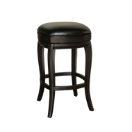 Madrid 30" Bar Stool - Black/Black