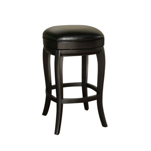 Madrid 30" Bar Stool - Black/Black