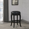 Madrid 30" Bar Stool - Black/Black Madrid 30" Bar Stool - Black/Black