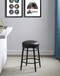 Silvano Stool - Counter-Height - Black