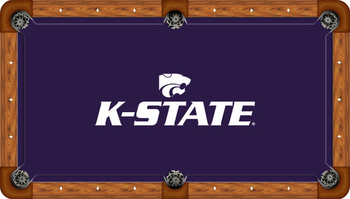 Kansas State Wildcats Billiard Table Felt - Recreational 6