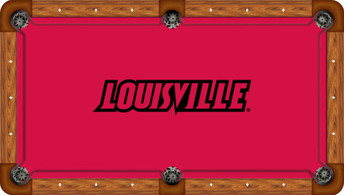Louisville Cardinals Billiard Table Felt - Recreational 3