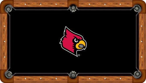 Louisville Cardinals Billiard Table Felt - Recreational 6