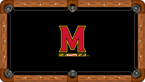 Maryland Terrapins Billiard Table Felt - Recreational 4