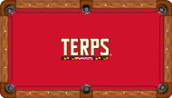 Maryland Terrapins Billiard Table Felt - Recreational 7