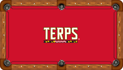 Maryland Terrapins Billiard Table Felt - Recreational 7