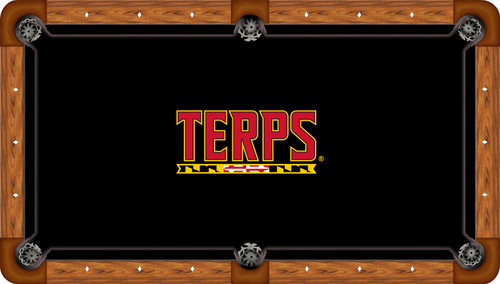 Maryland Terrapins Billiard Table Felt - Recreational 8