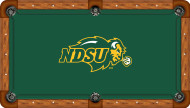 North Dakota State Bison Billiard Table Felt - Recreational 1