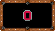 Ohio State Buckeyes Billiard Table Felt - Recreational 5