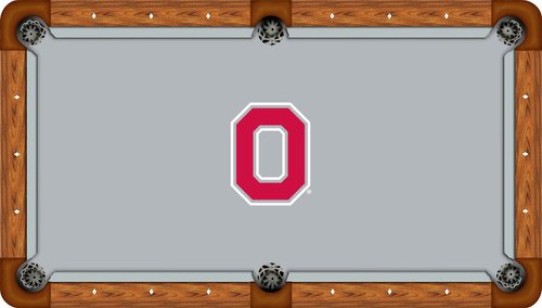 Ohio State Buckeyes Billiard Table Felt - Recreational 6