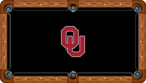 Oklahoma Sooners Billiard Table Felt - Recreational 2