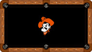 Oklahoma State Cowboys Billiard Table Felt - Recreational 6