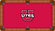 Utah Utes Billiard Table Felt - Recreational 4