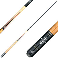 Meucci Pool Cue All Natural Wood ANW-3 with Carbon Fiber Shaft 