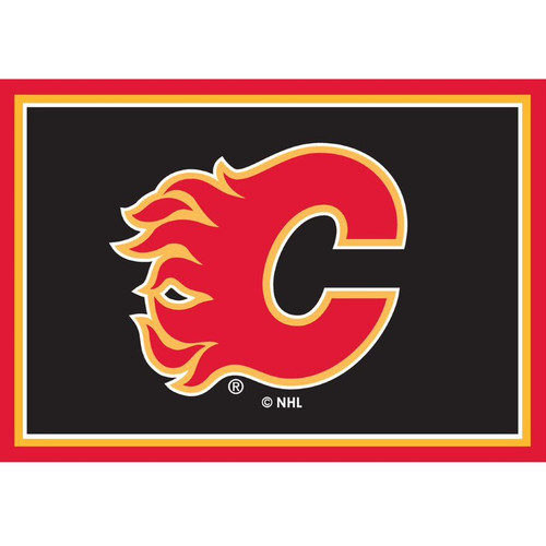 Calgary Flames 3' x 4' Spirit Rug