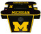 Michigan Wolverines Arcade Console Table Game 