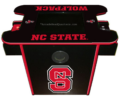 NC State Wolfpack Arcade Console Table Game 
