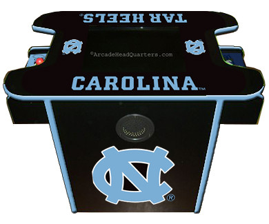 North Carolina Tar Heels Arcade Console Table Game 