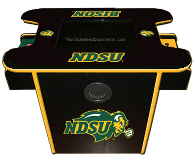 North Dakota State Bison Arcade Console Table Game 