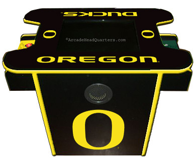 Oregon Ducks Arcade Console Table Game 