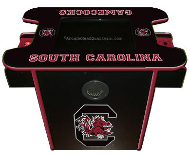 South Carolina Gamecocks Arcade Console Table Game 