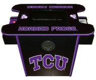 TCU Horned Frogs Arcade Console Table Game 