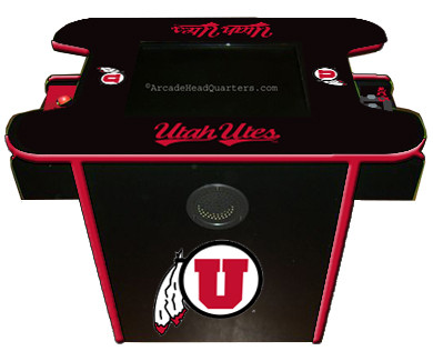 Utah Utes Arcade Console Table Game