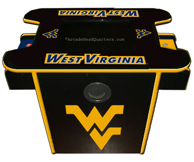 West Virginia Mountaineers Arcade Console Table Game 